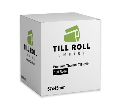 57×45 Thermal Rolls UK – Premium Till Rolls Box of 20