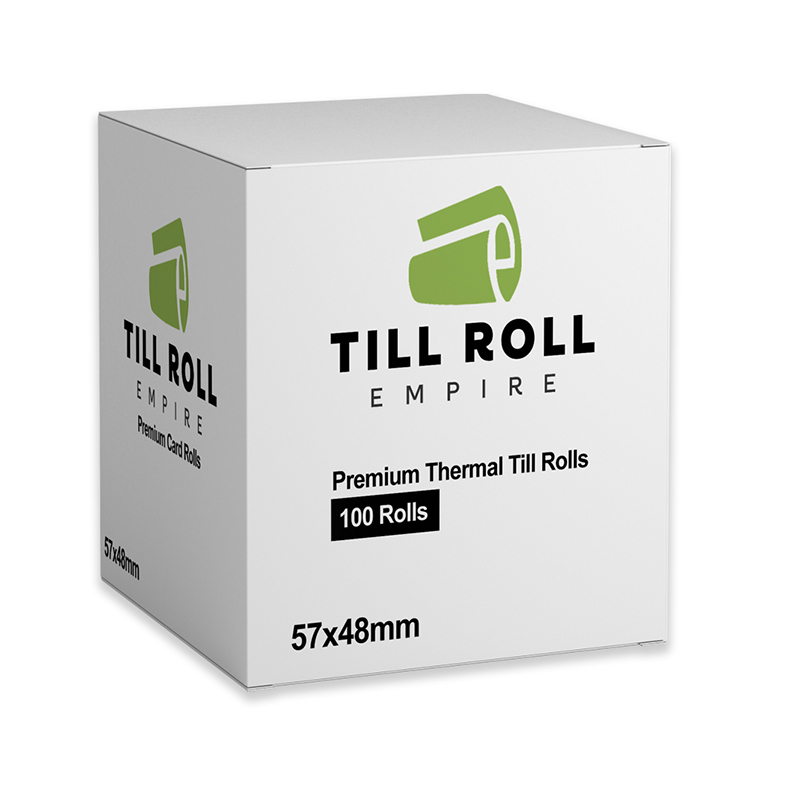 57×48 Thermal Till Rolls (100 Rolls Per Box)